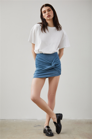 Zoe Clothing  Blue Skirt