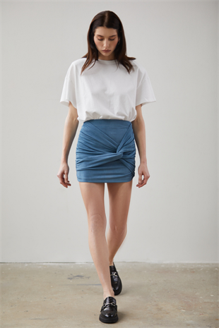 Zoe Clothing  Blue Skirt