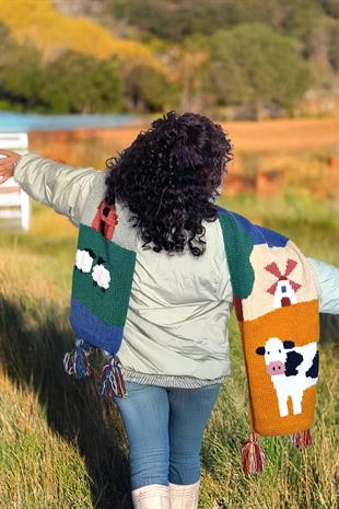 Zone Design El Örgüsü Atkı  | Ali Babanın Çiftliği