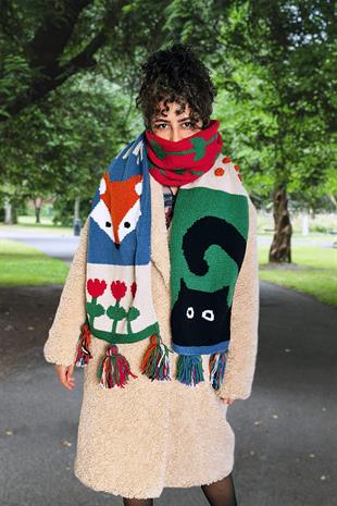 Zone Design El Örgüsü Atkı  |  Pofito