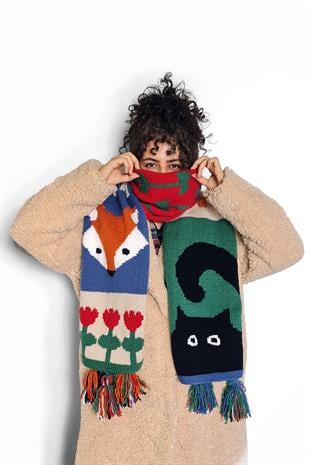 Zone Design El Örgüsü Atkı  |  Pofito