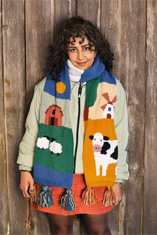 Zone Design El Örgüsü Atkı Ali Babanın Çiftliği