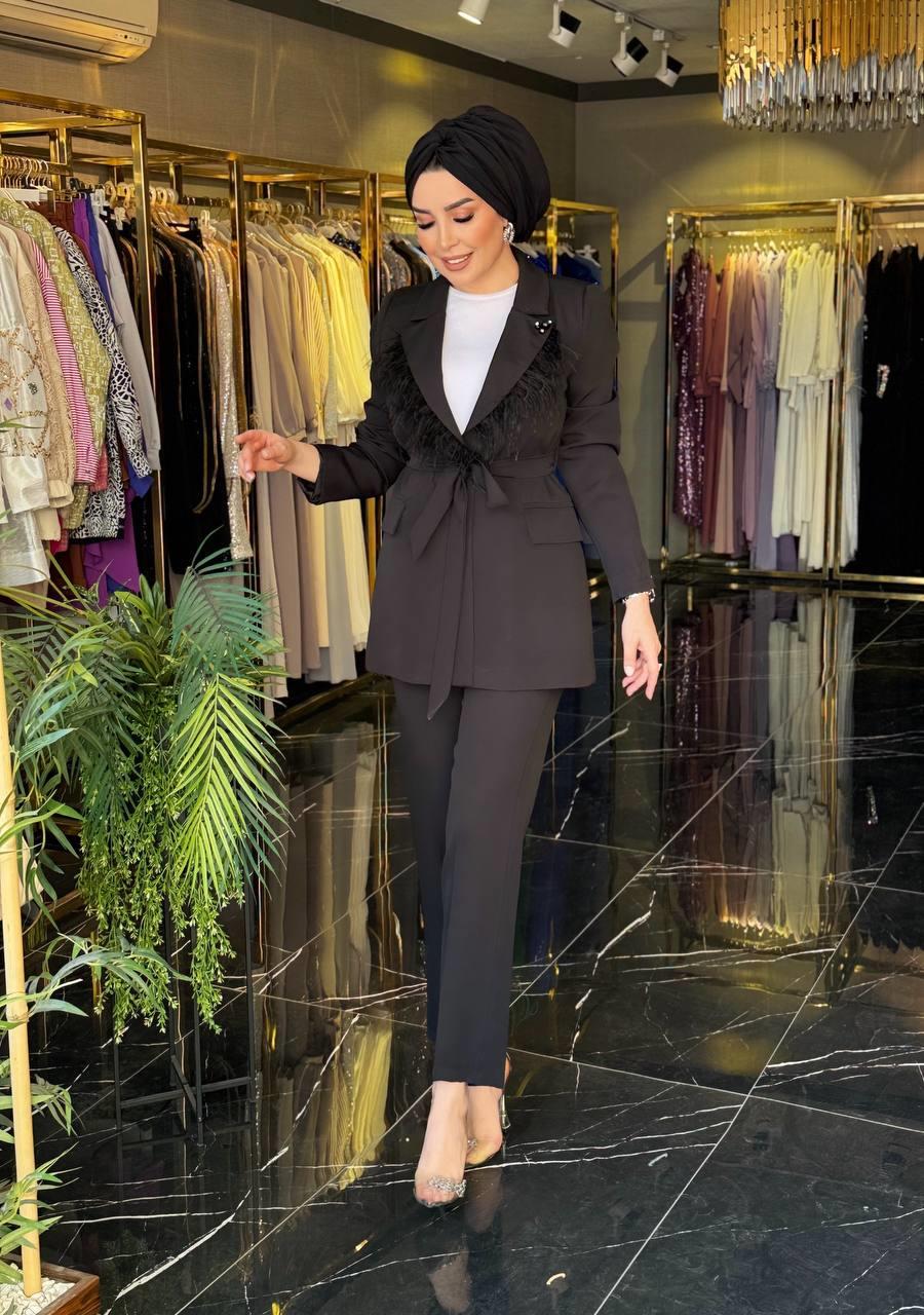 Blazer Ceketli Takım