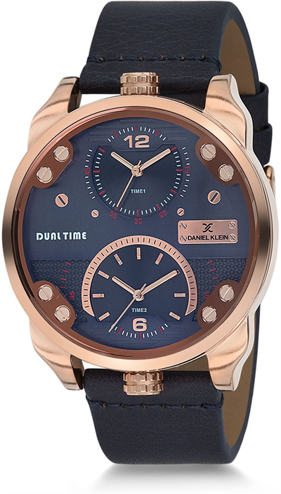 Daniel klein dual time watch new arrivals