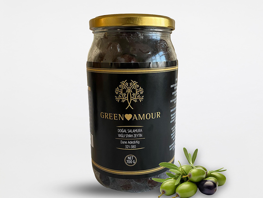 Doğal Salamura Siyah Zeytin