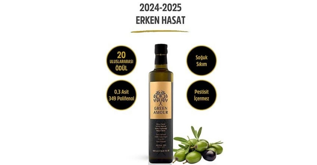 İlk Hasat Soğuk Sıkım Zeytinyağı