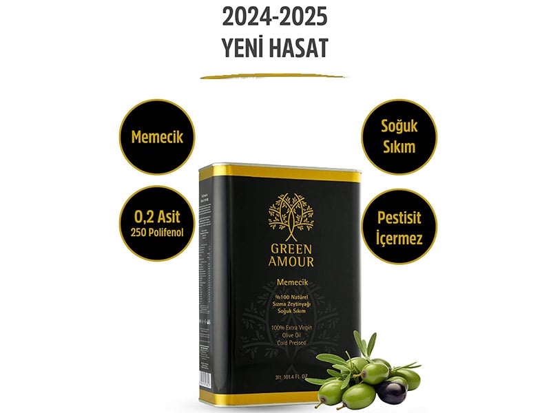 Soğuk Sıkım Zeytinyağı