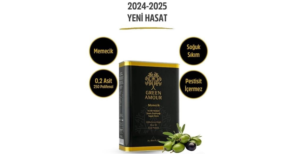 Soğuk Sıkım Zeytinyağı