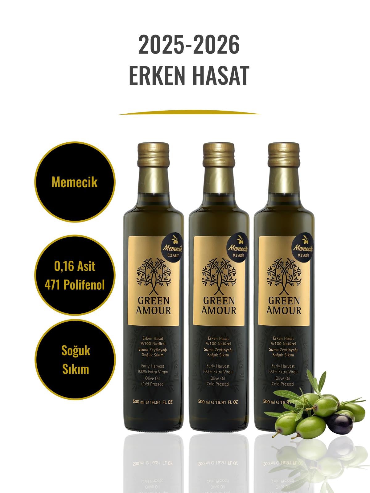 Erken Hasat Memecik Zeytinyağı