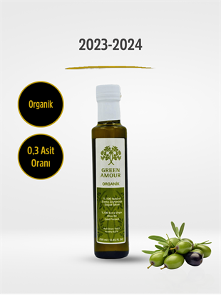 Green Amour Organik- 0,3 Asit  %100 Naturel Sızma Zeytinyağı 