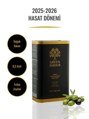 Yeni hasat soğuk sıkım zeytinyağı