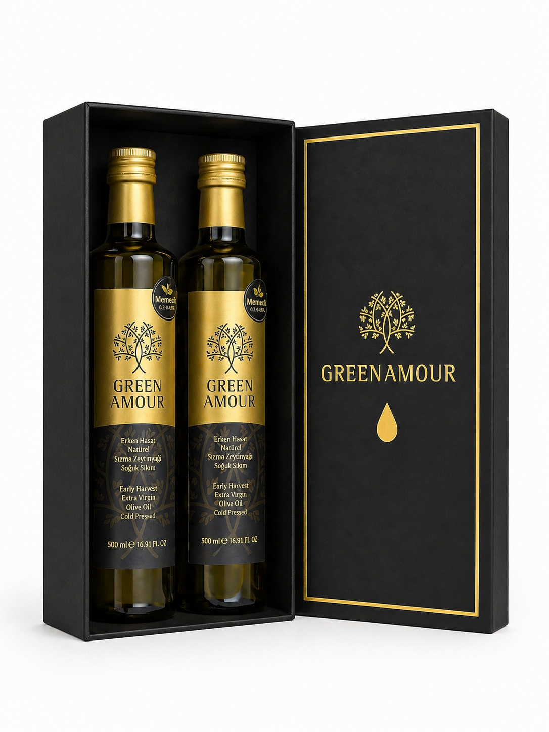 Green Amour Hediye Kutusu ( 2 Adet 500ml Erken Hasat) 