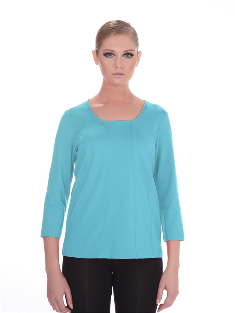 Basic T-shirt - Turkuaz