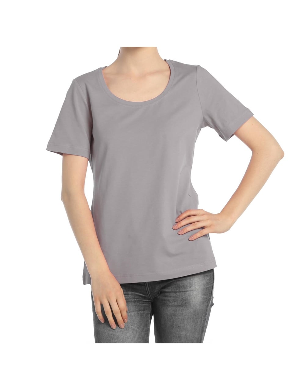 Basic Tişört - Gri
