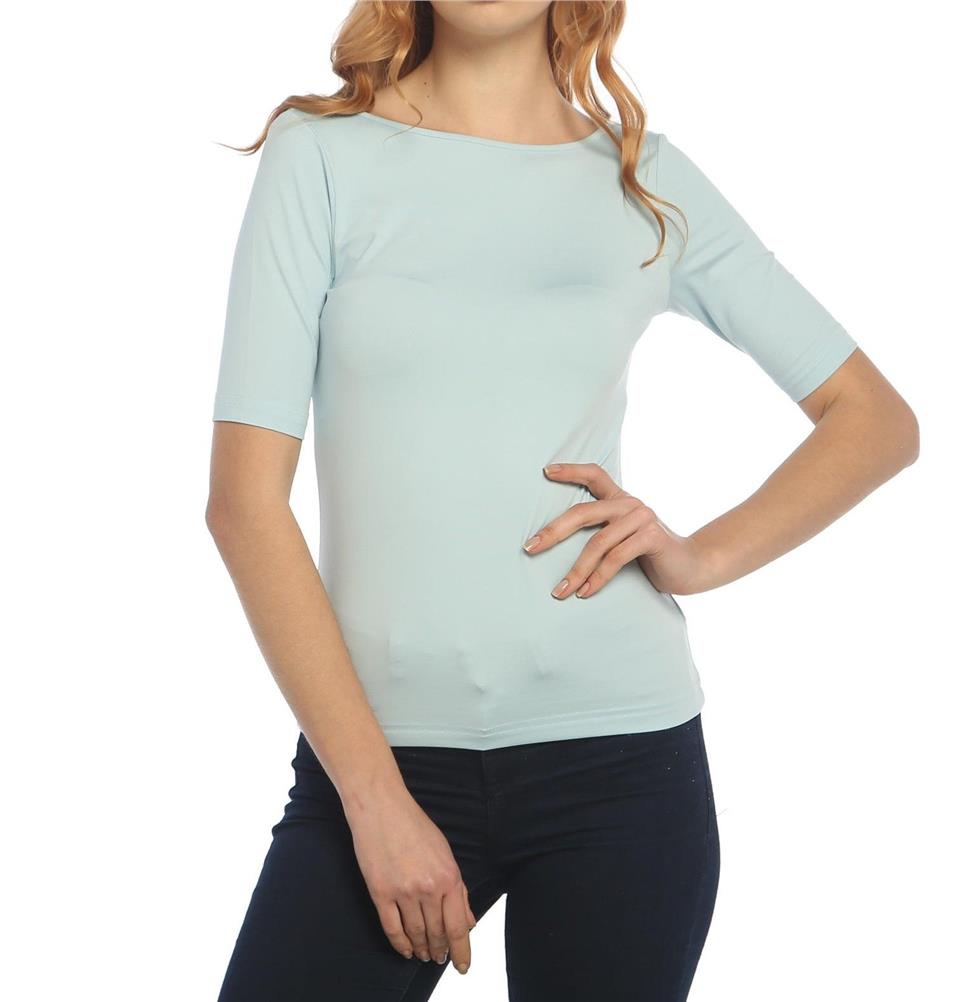Basic Tişört - Açık Mavi