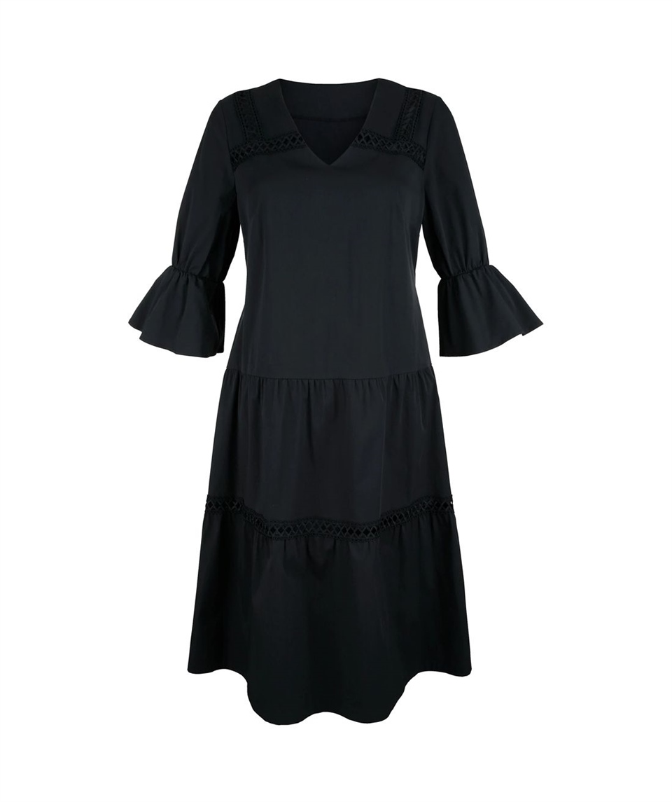 Dantelli Elbise - Lacivert