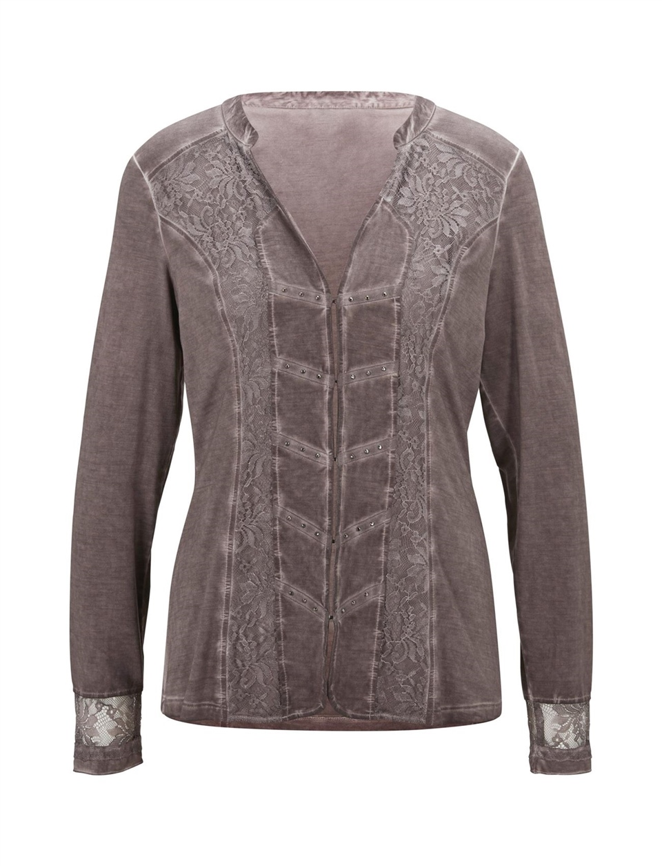 Feminen Casual Ceket - Vizon