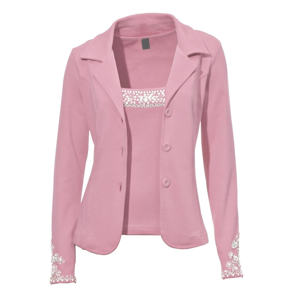 Twinset Blazer Ceket - Gül Kurusu