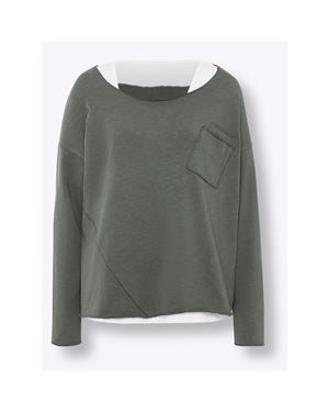 Bluz-Tişört 2 Parça - Yeşil