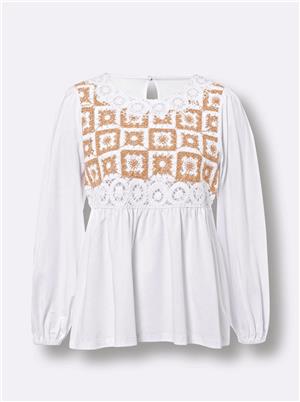 Dantelli Bluz - Ekru