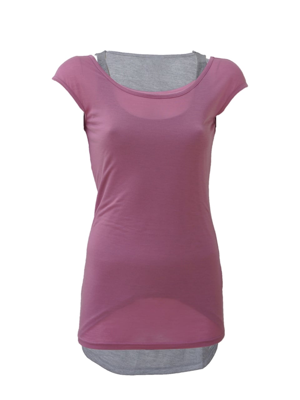 2'li T-shirt Seti - Gül Kurusu