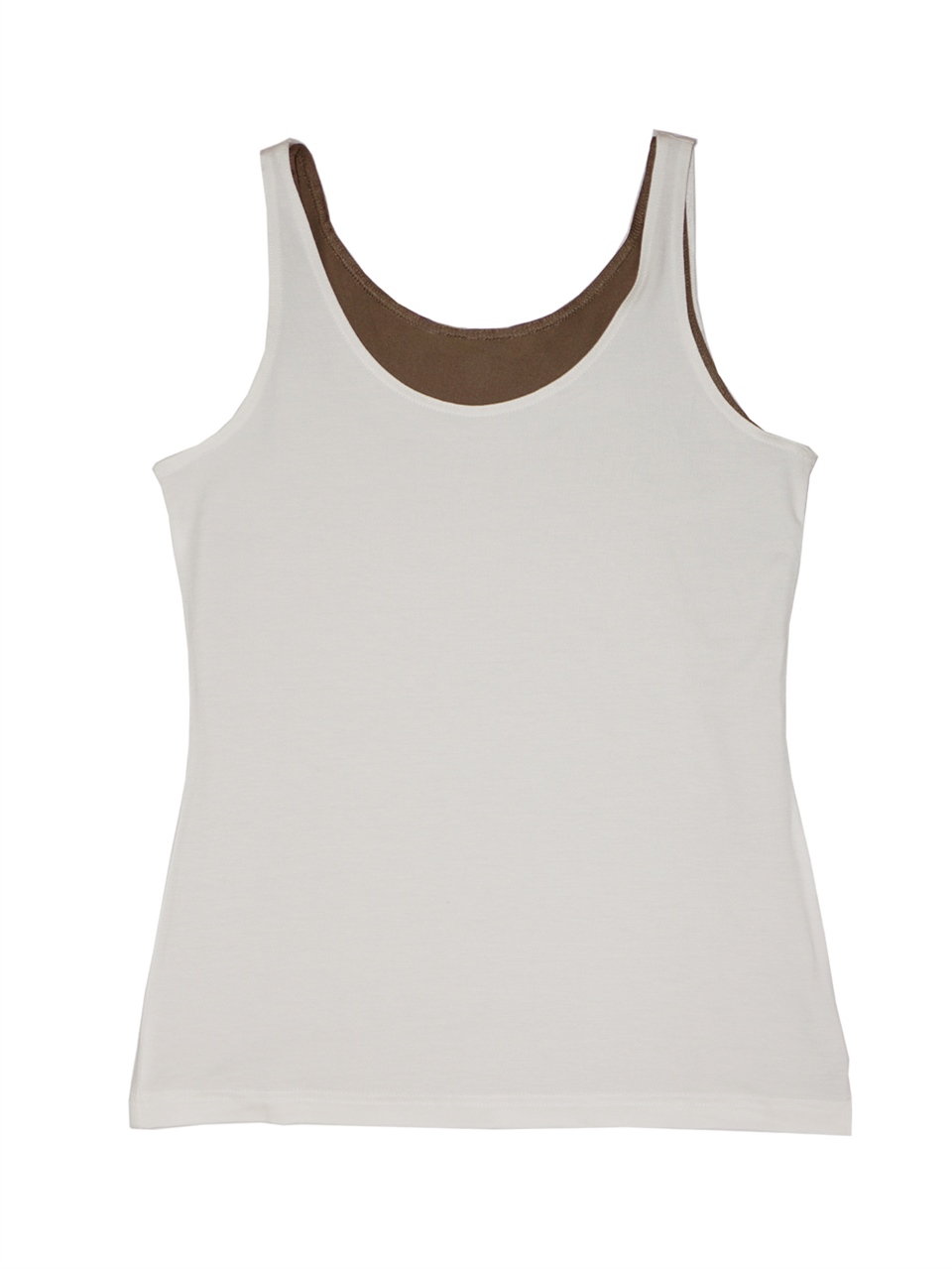 Basic 2 Parça T-shirt - Ekru