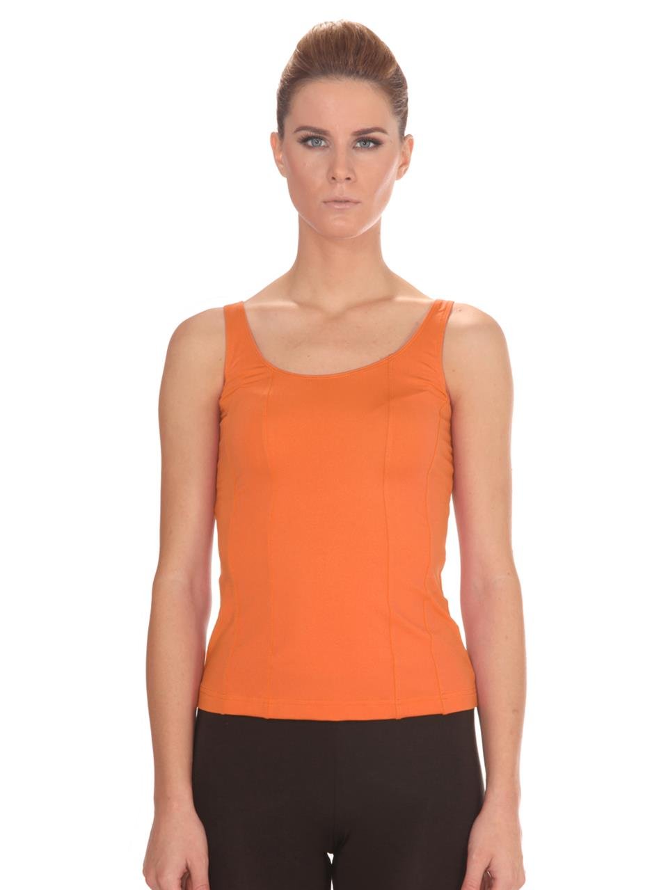 Basic Fit Tişört - Turuncu