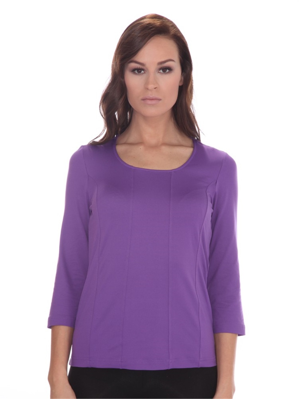 Basic T-shirt - Lila