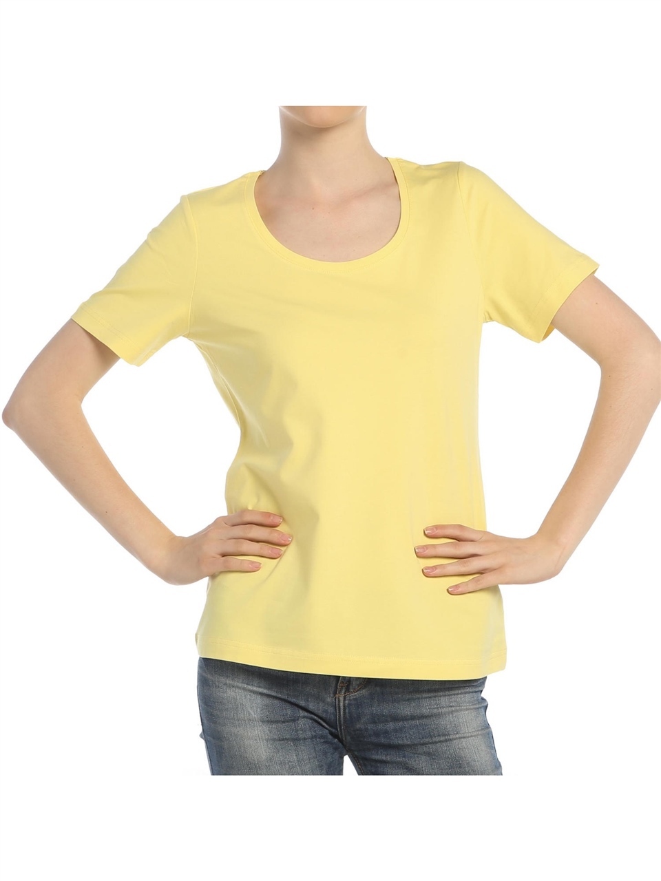 Basic Tişört - Sarı