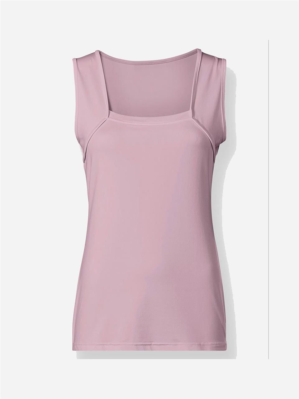 Basic Tişört - Gül Kurusu