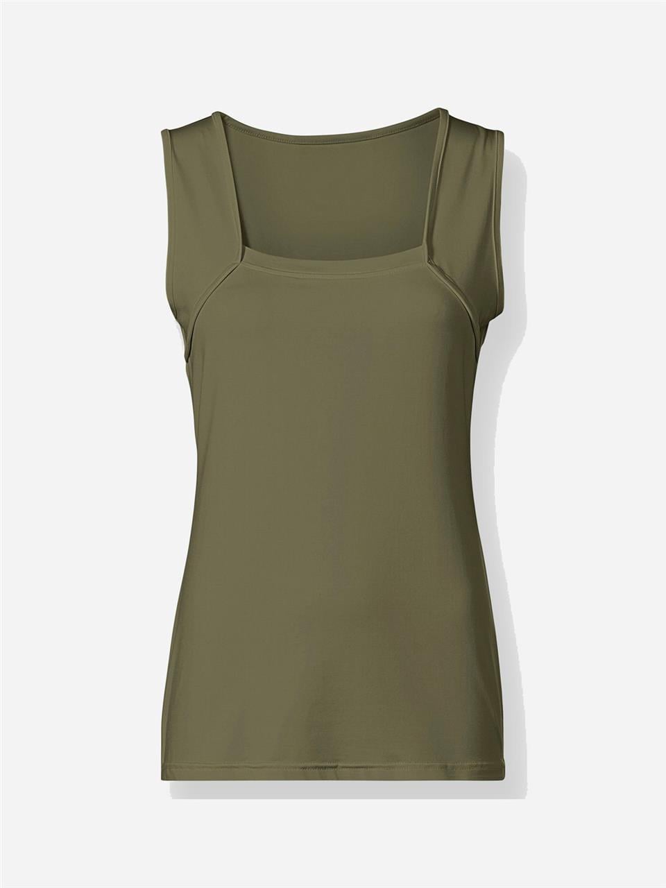 Basic Tişört - Zeytin Yeşili