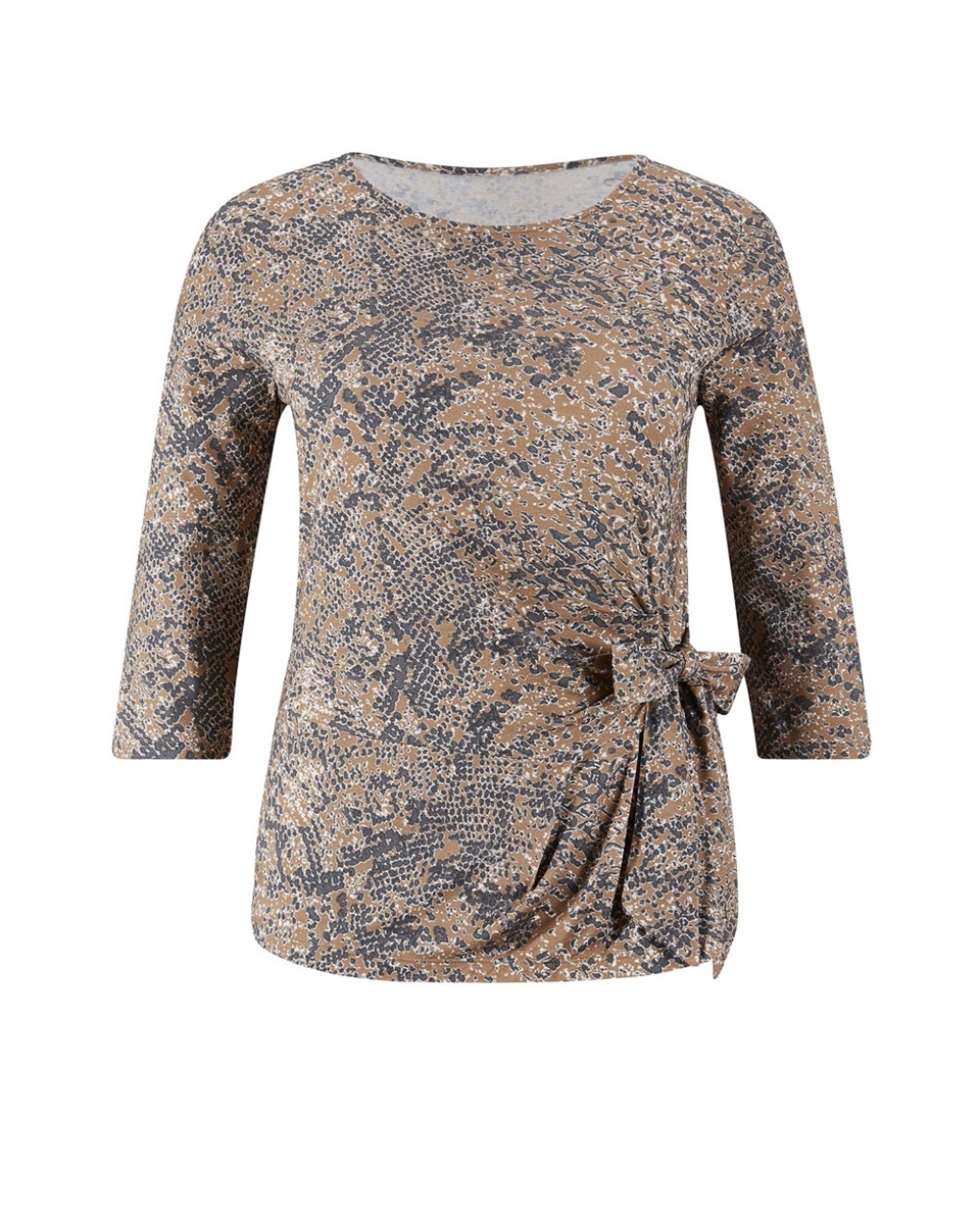 Baskılı Bluz - Baskılı