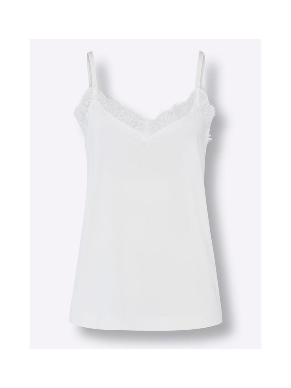 Dantelli Atlet - Beyaz