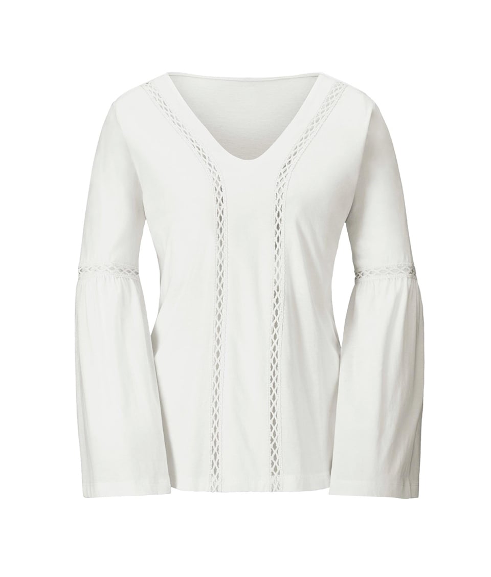 Dantelli Bluz - Ekru