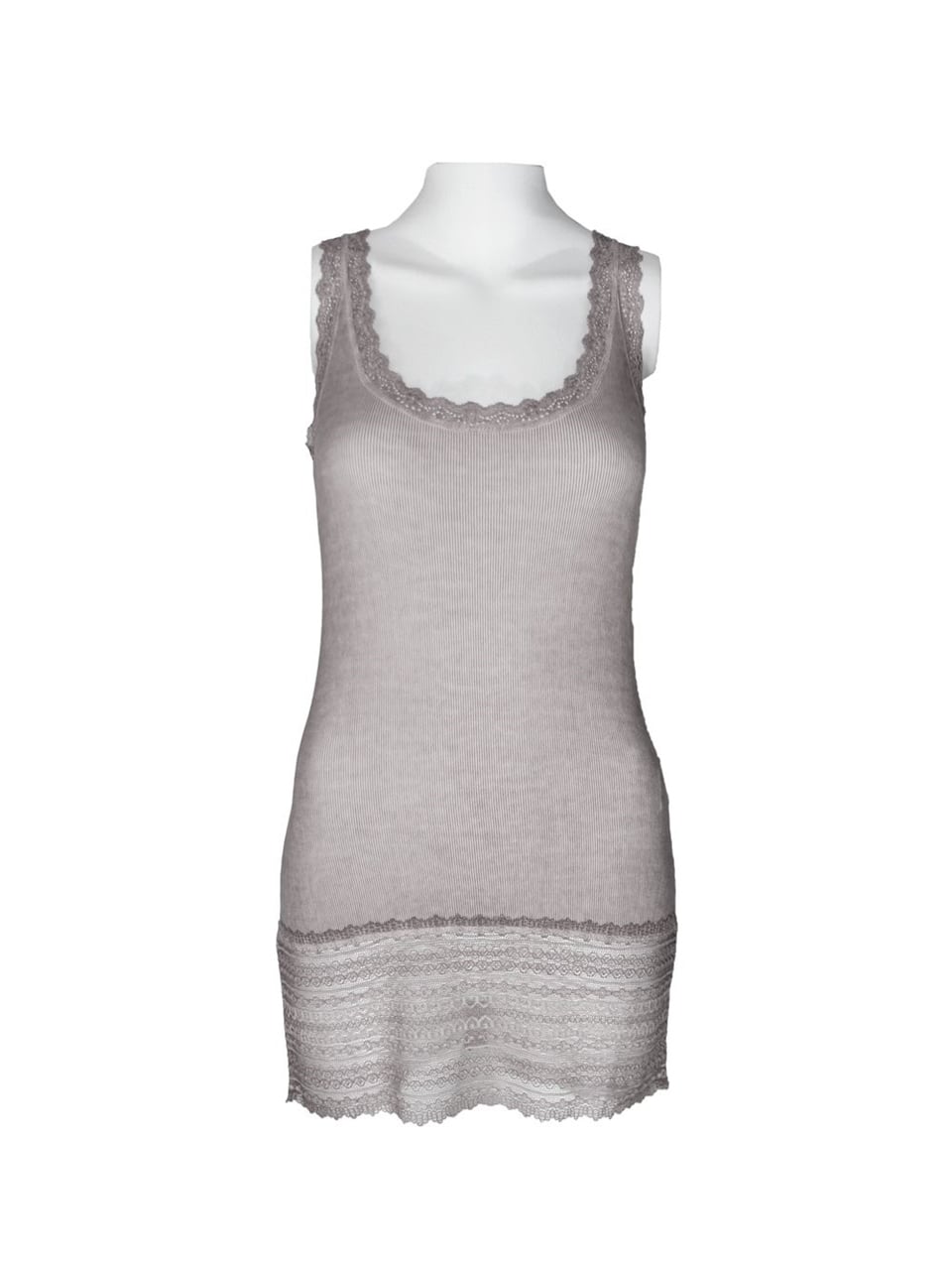 Dantelli Uzun Atlet - Gri