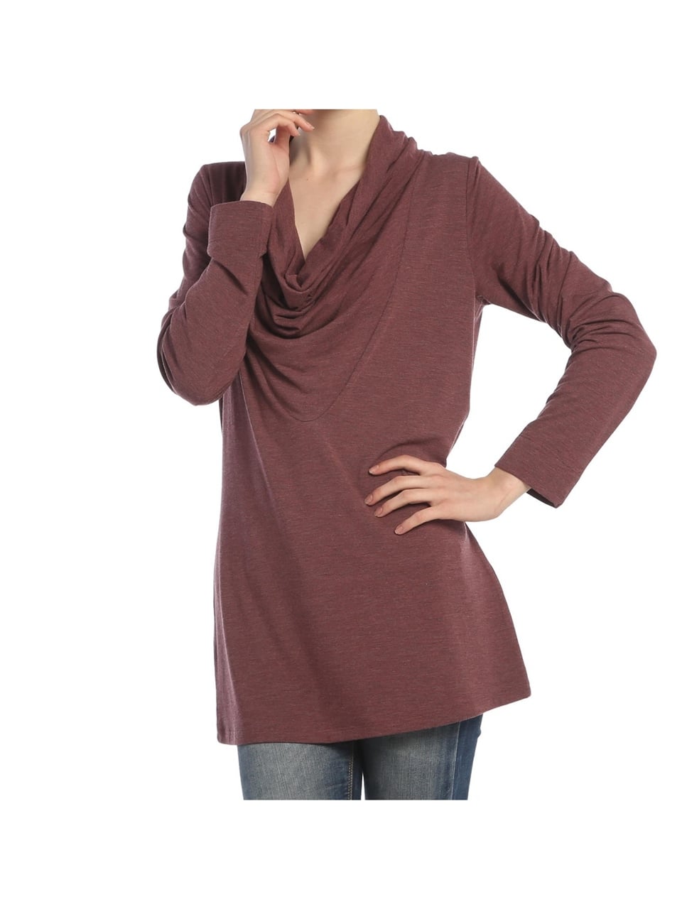 Degaje Tişört - Eflatun