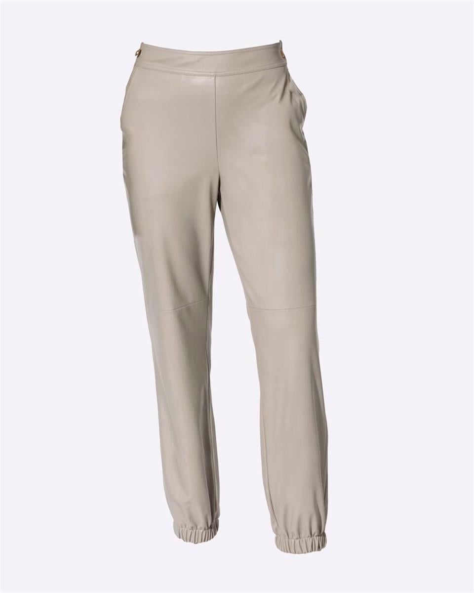 Deri Pantolon - Vizon