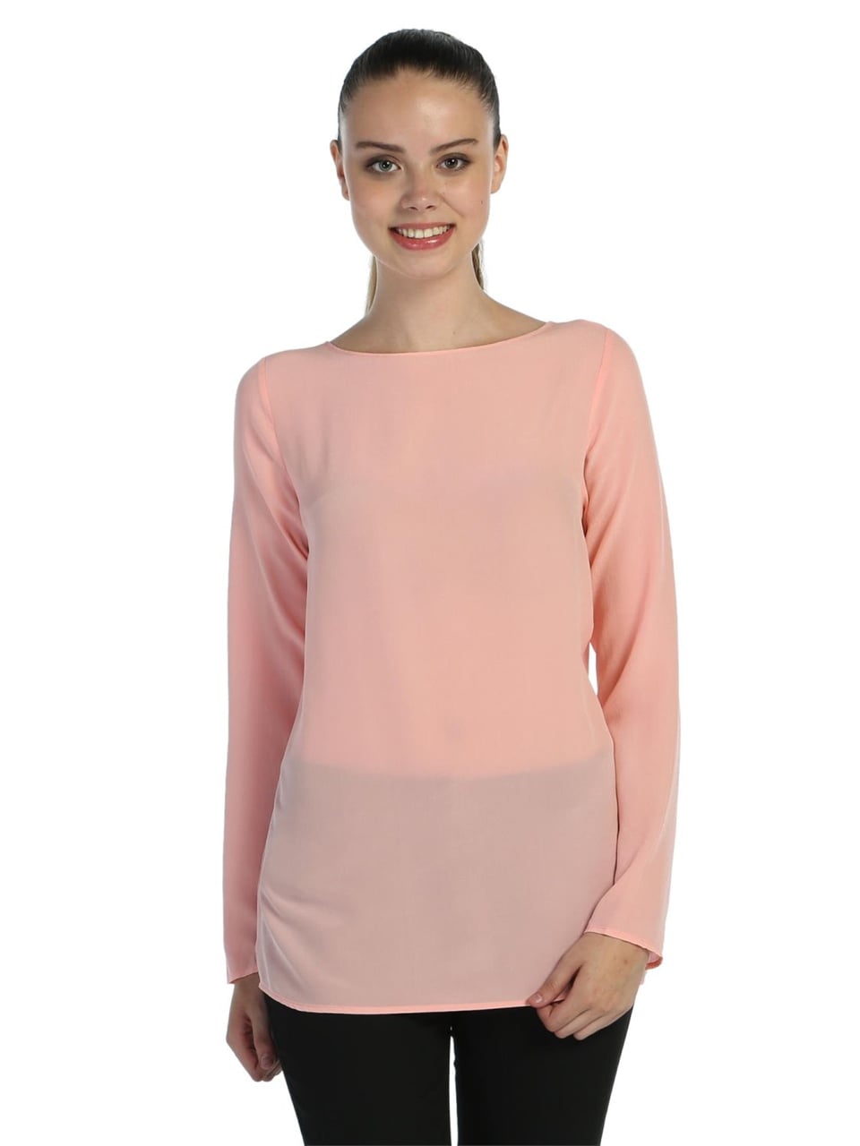 İpek Batik Bluz - Narçiçeği