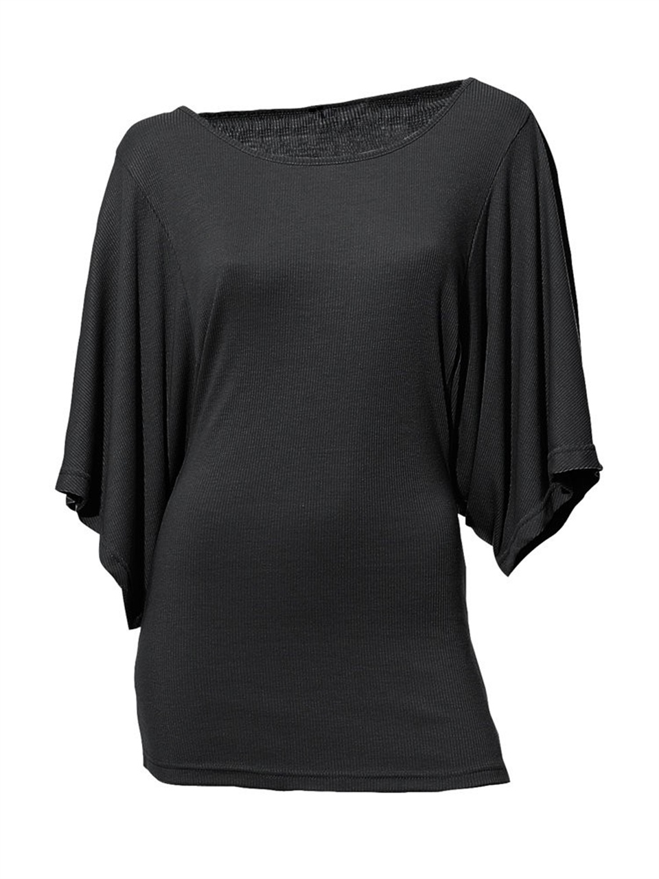 Kimono Tişört - Siyah
