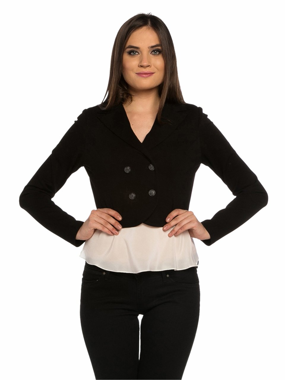 Kısa Ceket - Siyah
