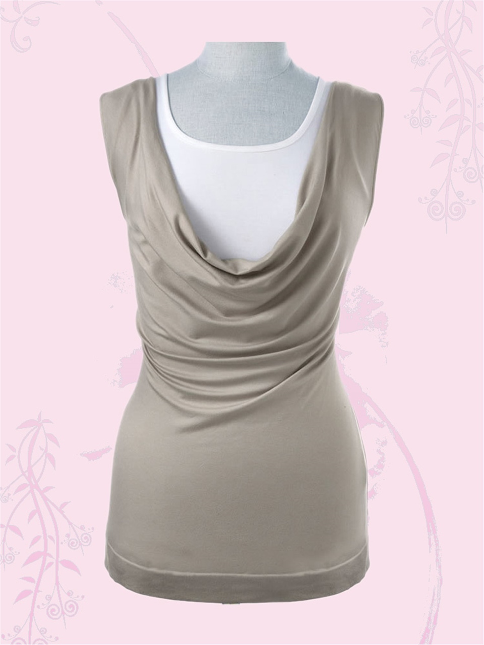 Kolsuz T-shirt - Vizon
