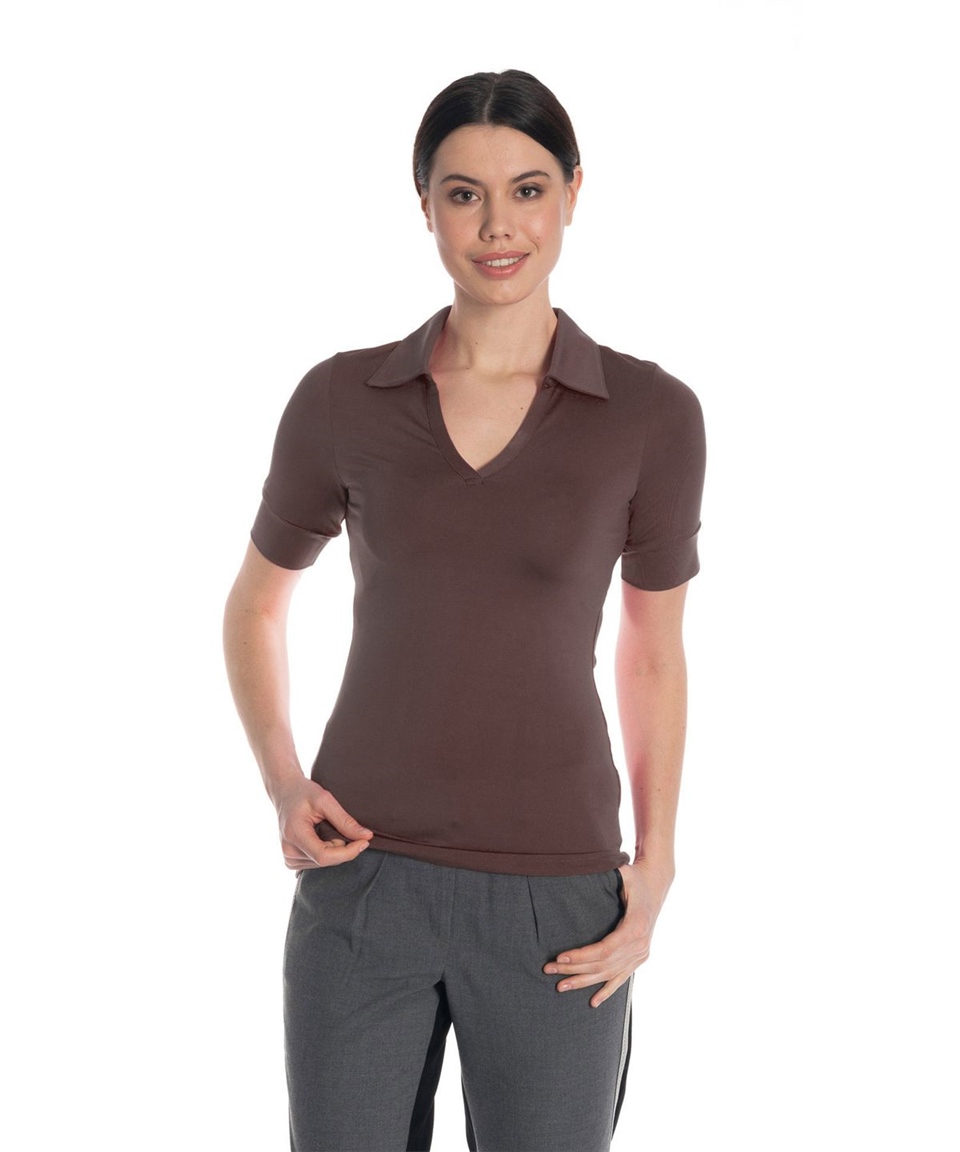 Tişört - Kahverengi