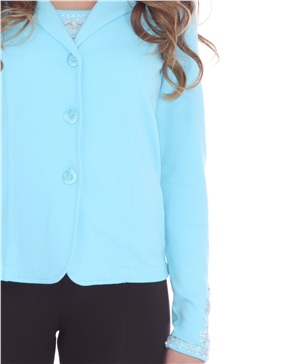Twinset Blazer Ceket - Aqua