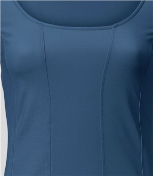Uzun Kollu Basic Tişört - Koyu Mavi