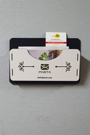 Daire Kapı Posta Kutusu-Villa Tipi Posta Kutusu Faturalık MDF