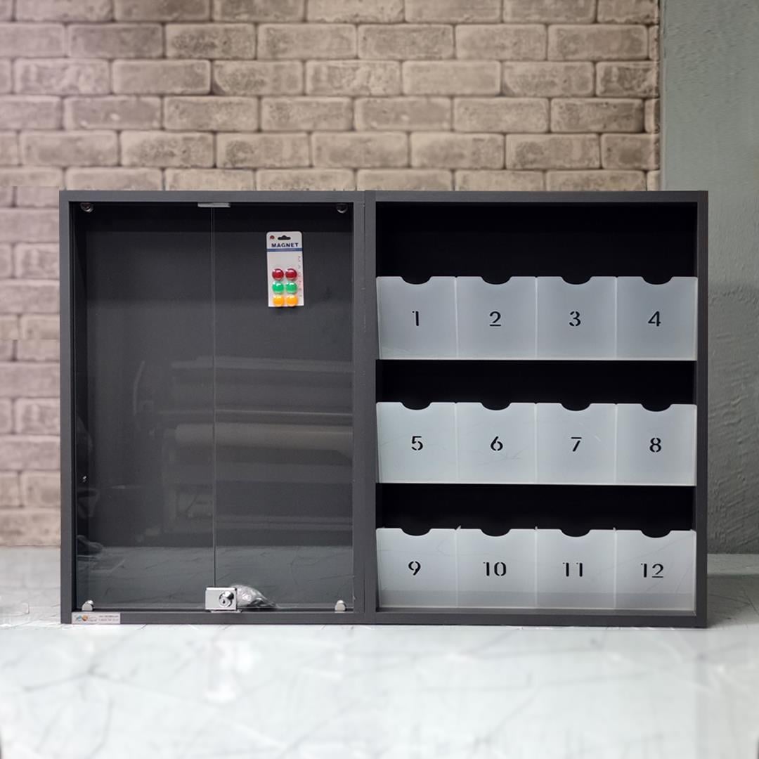 Soft 12 Dairelik Apartman İlan Panosu ve Posta Kutusu