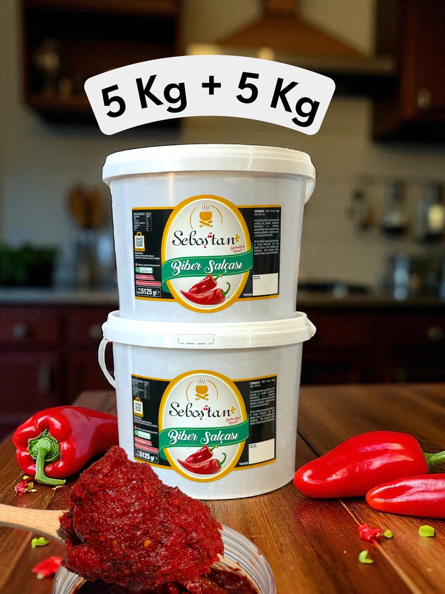 Avantajlı 2 Li Biber Salçası paketi (5kg+5kg)