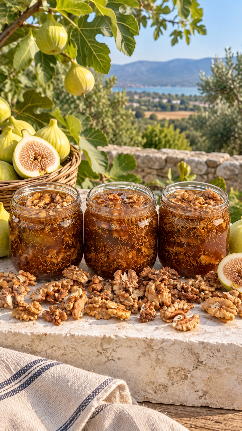 CEVİZLİ İNCİR REÇELİ 3'LÜ PAKET