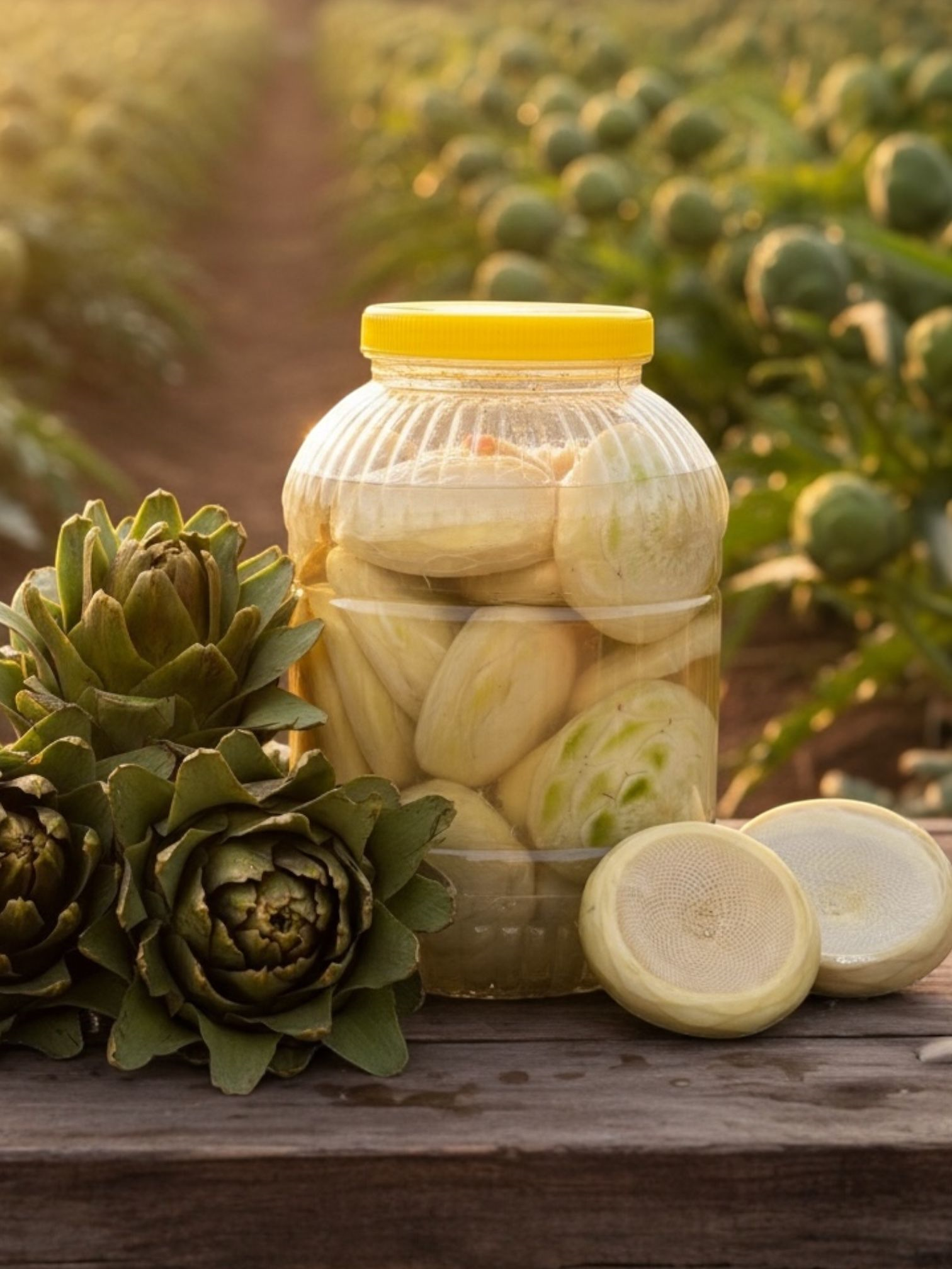 (Ön Sipariş) 20 li enginar çanağı bidonda 