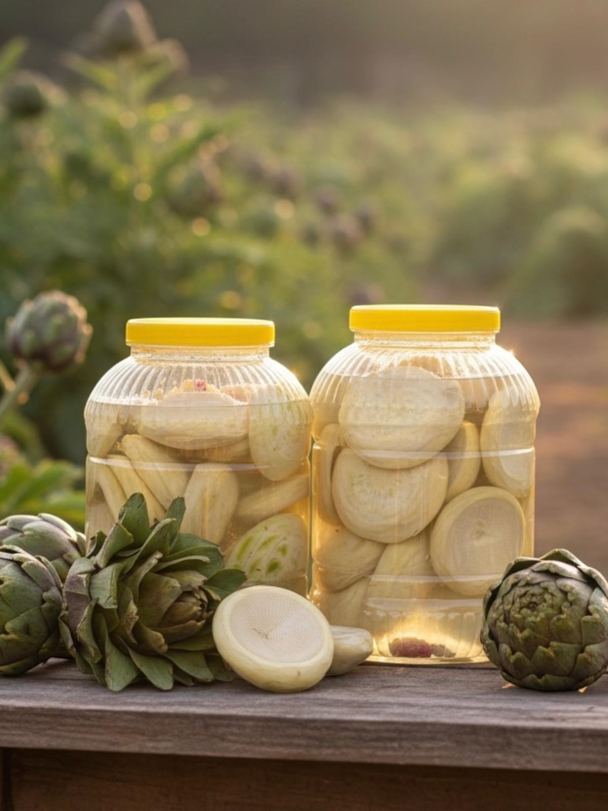 (Ön Sipariş) 50 li  enginar çanağı bidonda 